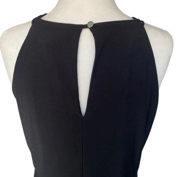 White House Black Market Black Studded Tank Blouse Small - Picture 8 of 14